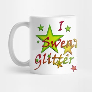 I Sweat Glitter Mug